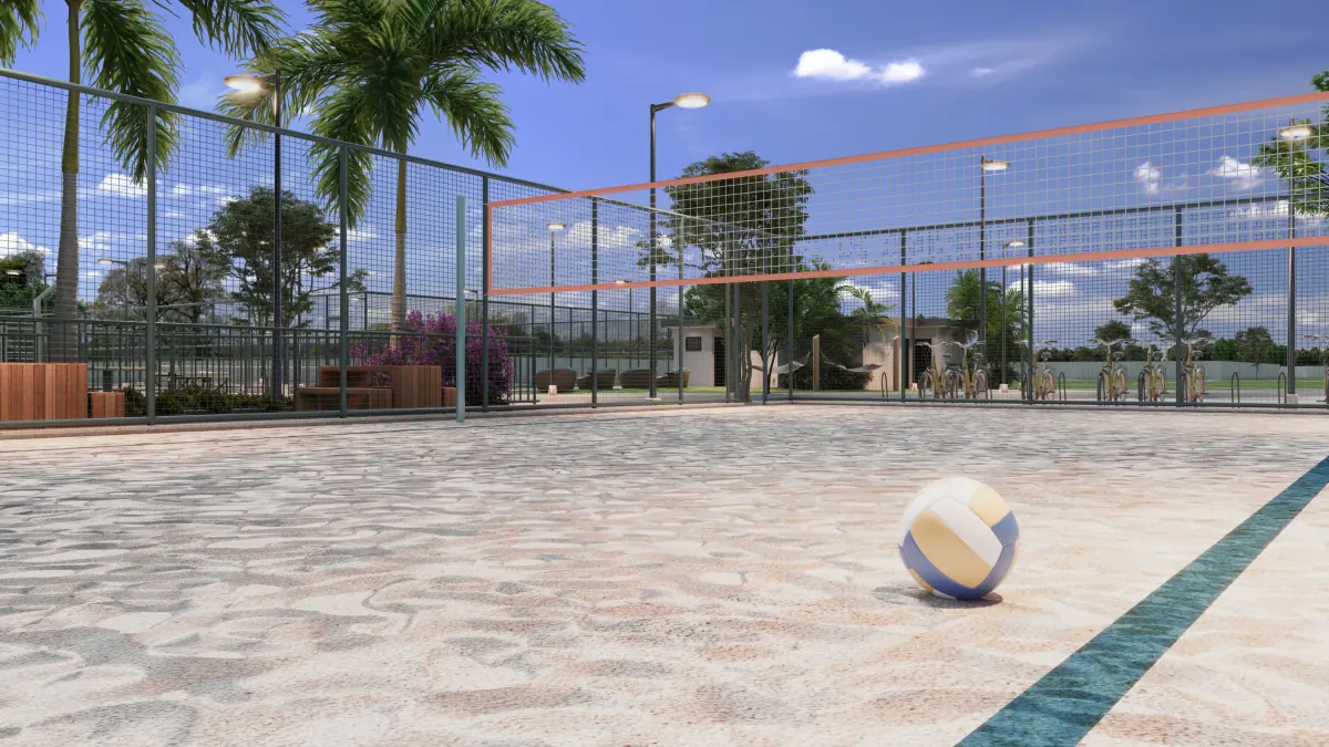 Quadra de vôlei
